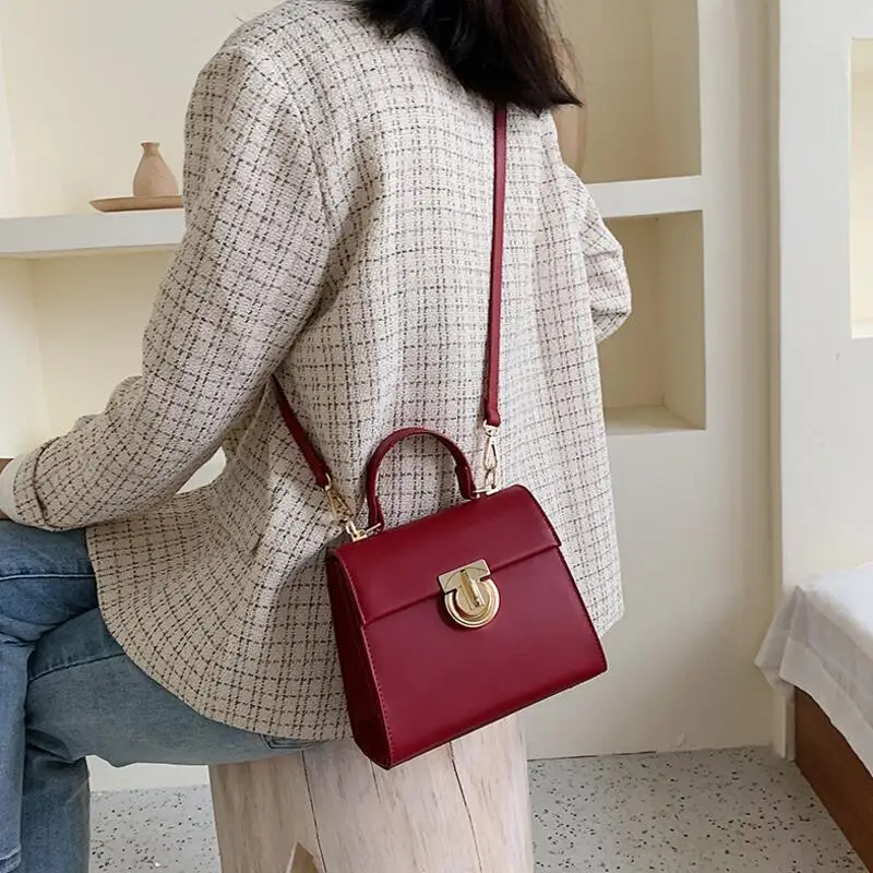 

Fashion Women Mini Handbag Red Purse 2019 Brand New Classy Small Totes Ladies White Hand Bags Modern Shoulder Crossbody Bags