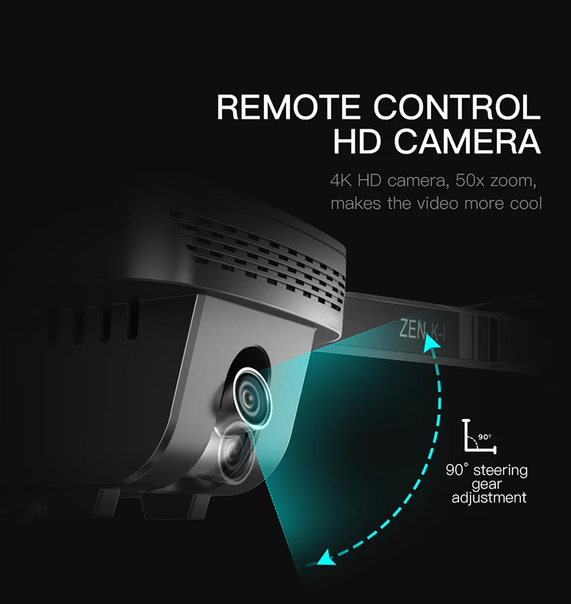 VISUO ZEN K1 бесщеточный Радиоуправляемый Дрон 5G wifi gps 50X Zoom 4K широкоугольный HD Двойная камера 28 минут время полета Радиоуправляемый квадрокоптер Дрон
