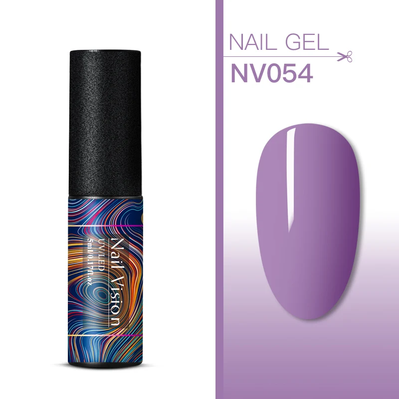 Nail Vision, 176 цветов, чистый цвет, набор гель-лаков, UV Vernis, полуперманентный, впитывающий, 5 мл, Гель-лак для ногтей, маникюра - Цвет: S06649
