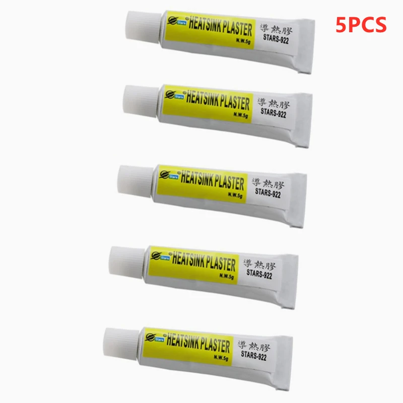 1/3/5Pcs Thermal Conductive Heatsink Glue For PC GPU IC Cooler Radiator thermal paste thermal glue
