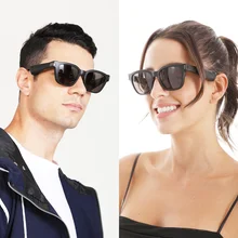 Fast Chargering KX Earphone Glasses Voice Call 2-in-1 Smart Glasses Suitable for Android and IOS with Anti-lens and Sunglassess