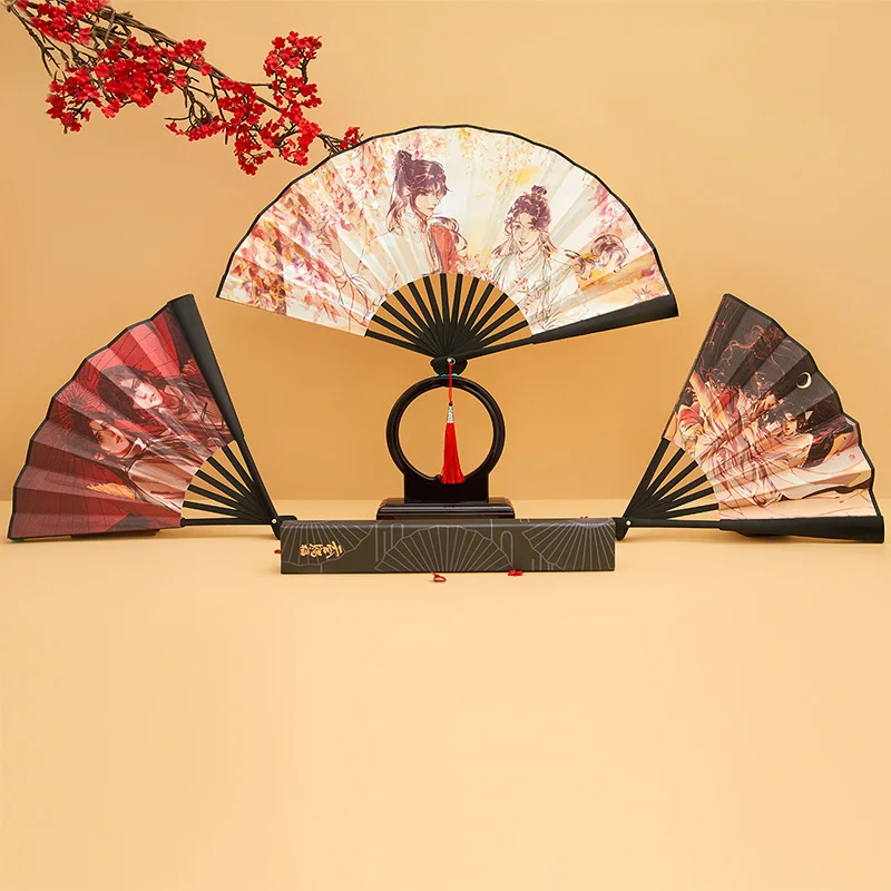 2021 Creative Chinese Cartoon Anime Hand Fan Multifunctional Folding  Decoration Fan Children's Portable Cute Cosplay Fans Lc124 - Animation  Derivatives/peripheral Products - AliExpress