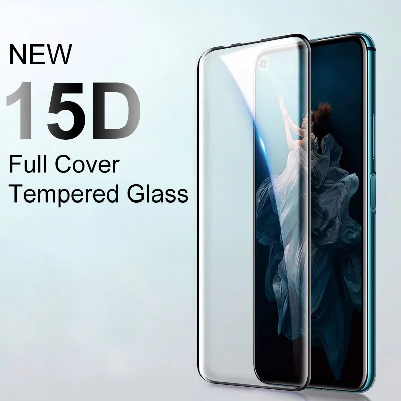 15D полное покрытие защитное закаленное стекло для huawei Honor 8x Max 9x Pro Защитное экрана