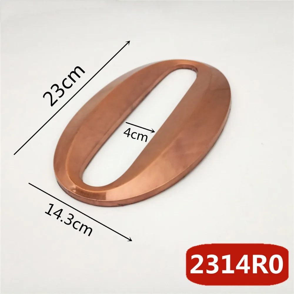 2314R红古锥形23cm塑料门牌=d选项0