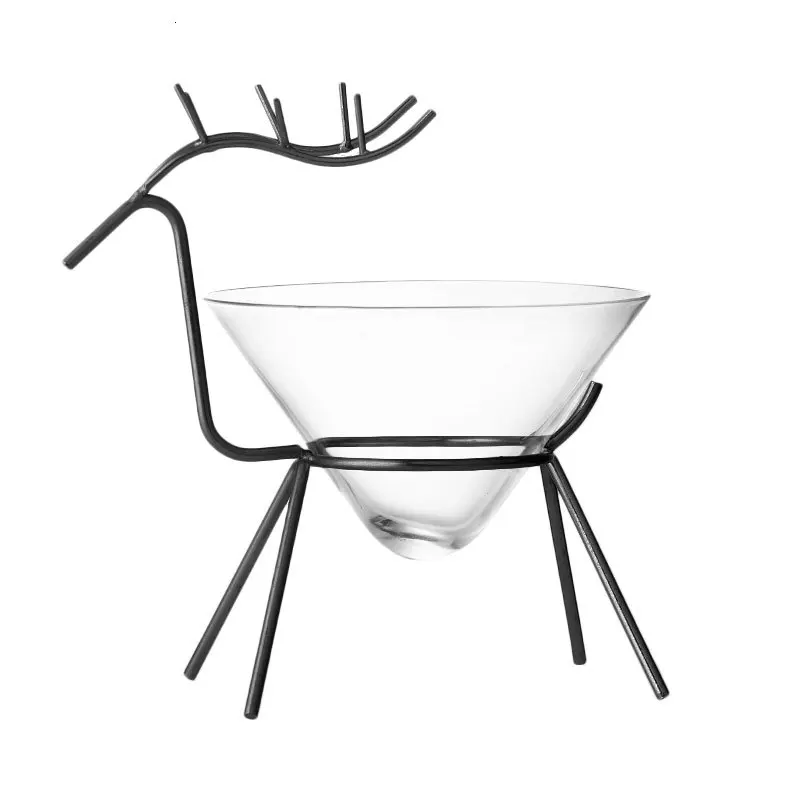 Новинка brandith Mule Deer Martini Коктейльная молекулярная Коктейльная чашка для шампанского Coupes Flutes Cone Muller Tipsy вечерние бокалы для вина - Цвет: Black