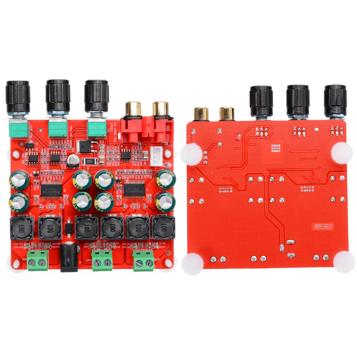 12 V-26 V DC TPA3118 усилитель Панели 2x30 Вт+ 60 Вт 2,1 канала стерео сабвуфер цифровой Мощность AMP доска для Динамик аудио