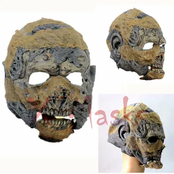 

Scary Mummy Skull Zombie Mask Latex Masks Halloween maske Horror realistc maske maska masker party horror terror Dry tree