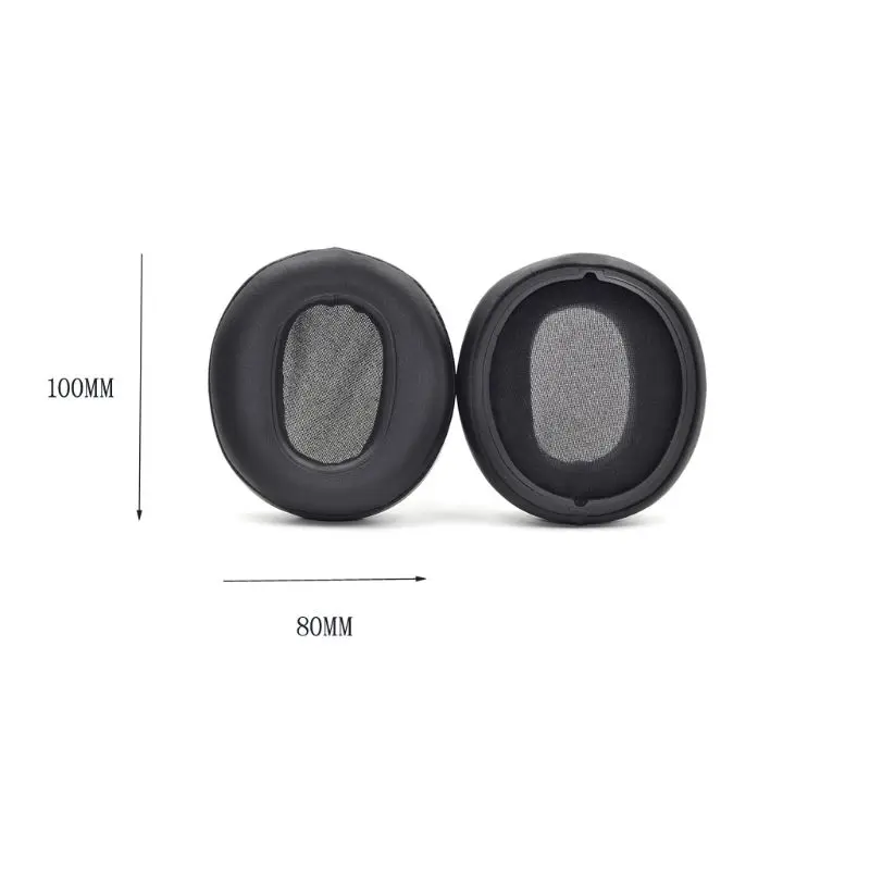 1Pair Black Replacement Soft Foam Earpads Ear Cover Cushion for S ony WH XB900N WHXB900 Headphones Headset Accessories