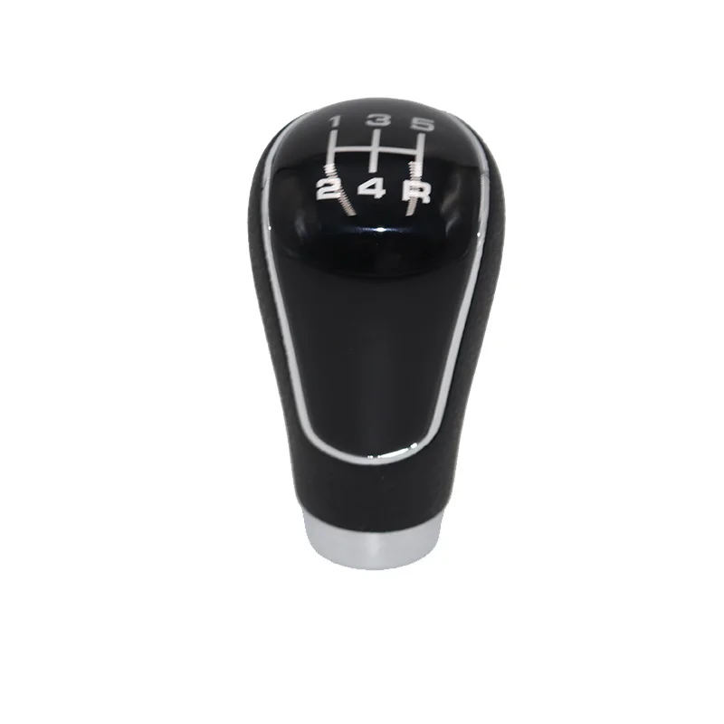 Автомобильная ручка переключения передач рычаг Gaitor Boot Cover для kia sportage R Rio Cerato ручная передача - Название цвета: 5 speed black