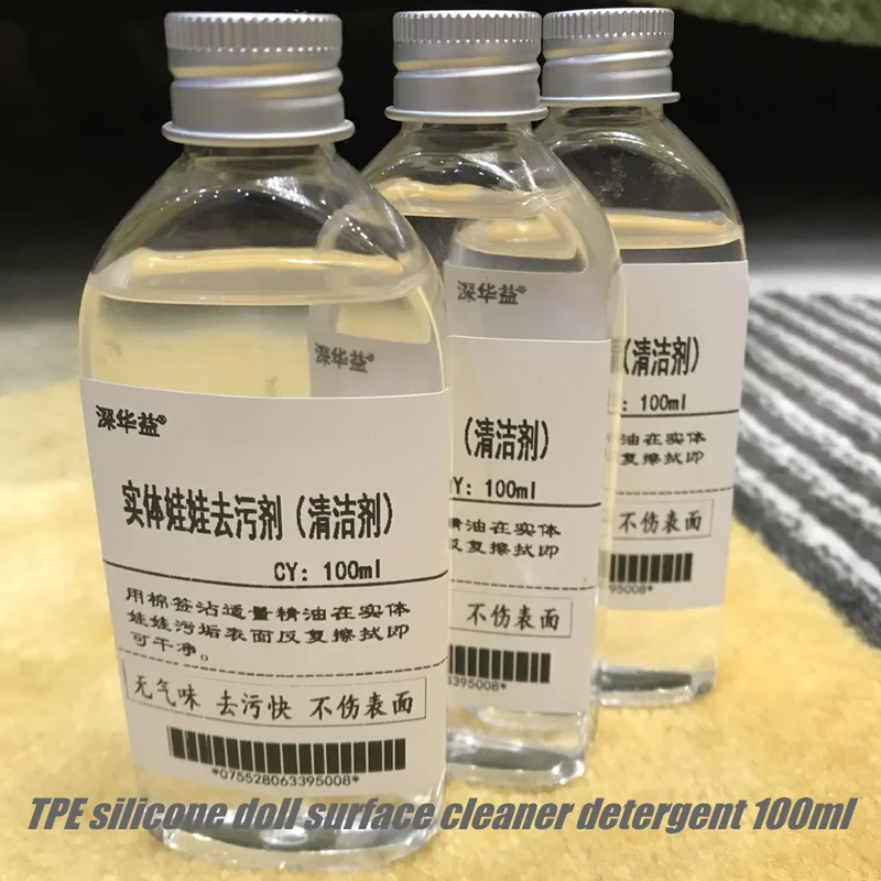 TPE 실리콘 인형 표면 클리너, 표면 먼지 및 먼지 제거, 최대 100ml 빠른 효과