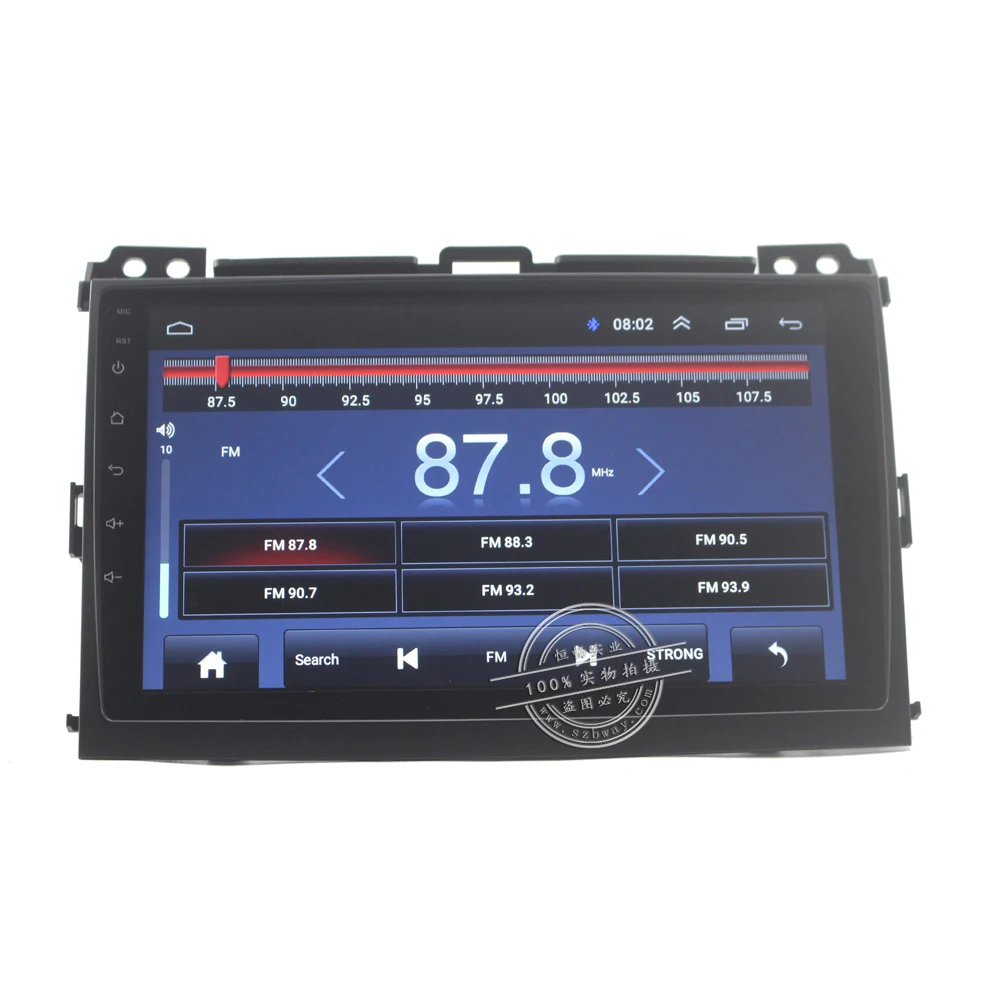 HACTIVOL 2G+32G Android 8.1 Car Radio for Toyota Prado 120 Land cruiser 2004 2009 car dvd player gps navi accessory