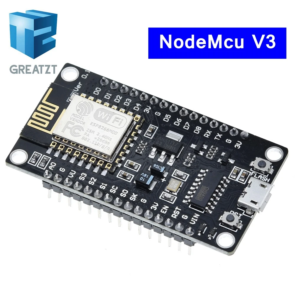 GREATZT NodeMcu подходит для Node MCU Base ESP8266 тестирование DIY Breadboard V3|Интегральные схемы| |