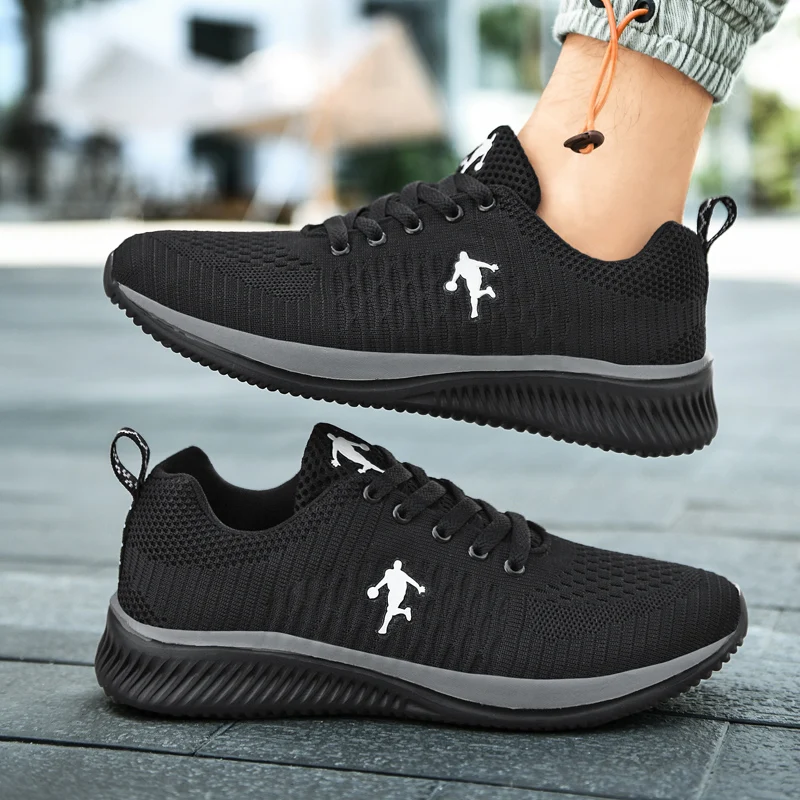 

2021 Hot Running Shoes for Men Mesh Jogging Gym Training Outdoor Fitness Sports Brand Design Size 38-48 Male Sports Sneakers