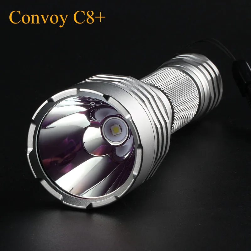 

Led Flashlight Convoy C8+ with XPL HI LED Linterna Hand Flash Light Police Torch Lanterna Zaklamp Camping Fishing Hunting Light