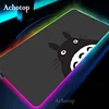 Toroto Gaming Mousepad Game Slipmat RGB Led Setup Gamer Decoration Cool Glowing Mouse Mat Pc Republic of Gamers with Cable Rug