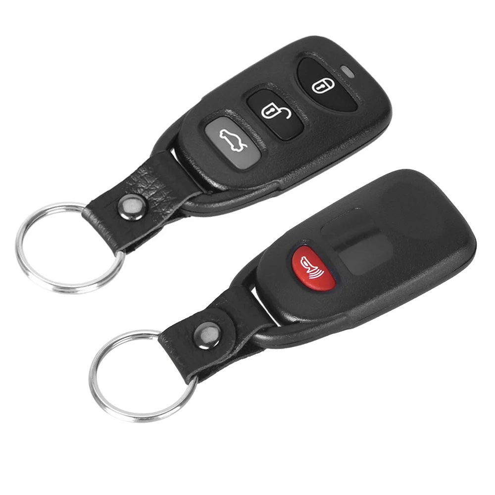 KEYYOU для hyundai Kia Elantra Tucson Sonata Santa Fe Carens Замена 2+ 1 2 3+ 1 кнопки автомобиля дистанционного ключа чехол оболочки Fob крышка - Количество кнопок: 4 buttons