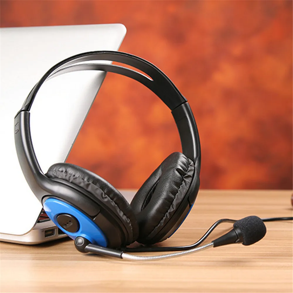 Bluetooth Headphone Over-Ear Headphones Foldable stereo Earphone Headset with Mic Support Wired Game Earphones Black