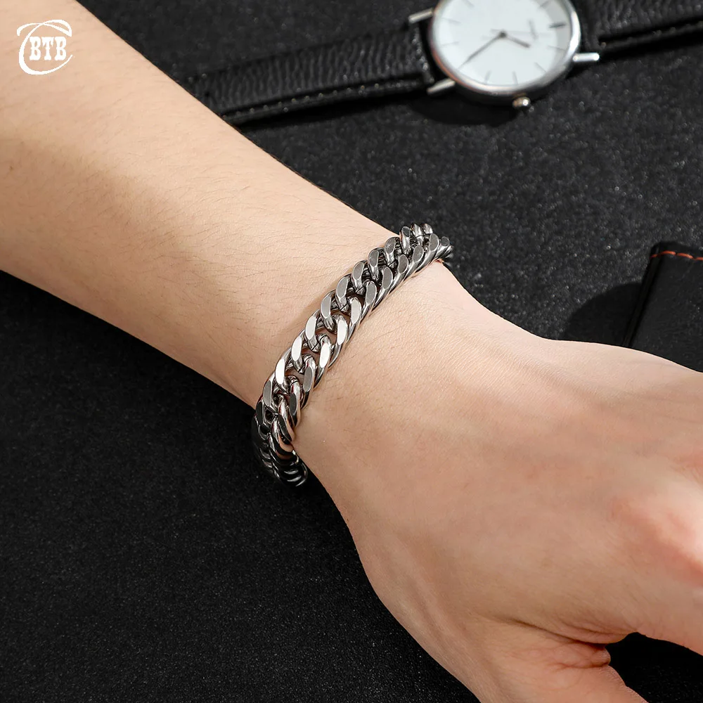 Браслет из нержавеющей стали для браслета мужской аксессуар с маленькими талисманы Будда ювелирные изделия для мужчин Будда браслет кубинские звенья и цепи