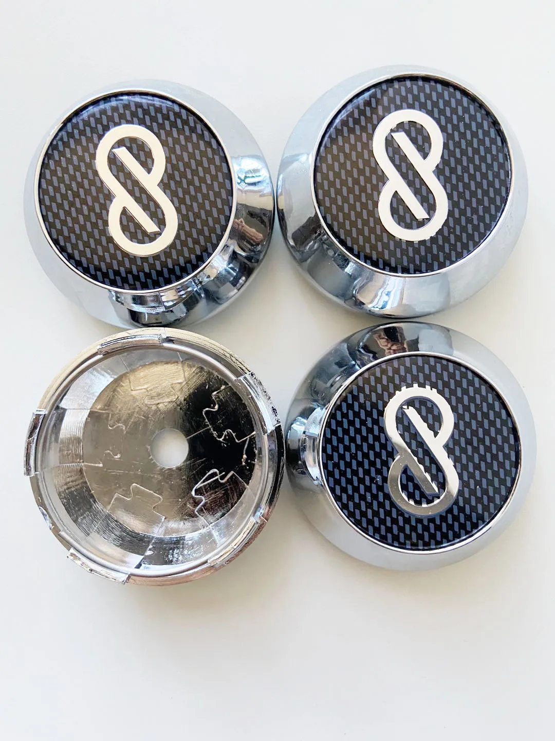 4PCS/Lot 65MM Car Wheel Center Hub Caps for ENKEI Emblem Logo chrome wheel center caps