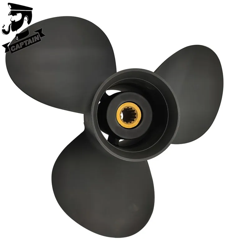 

Captain Propeller 12 3/4x21 Fit Evinrude&Johnson Outboard Engines 90HP 115HP 140HP Aluminum 15 Tooth Spline RH 763465