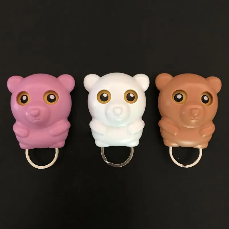 

1pc Owl Decorative Hooks Magnets Keep Keychains Key Hanger Hook Hanging Key It Will Open Eyes Organizer Magnetic Wall Key Holder