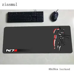 N7 padmouse 80x30 см игровой коврик для мыши с изображением игры подарок на Хэллоуин большой коврик для мыши компьютерный стол большой коврик для