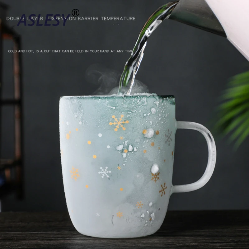 Buy Wholesale China New Deign Double Wall Glass Christmas Tree Bulk  Christmas Mugs Christmas Coffee Mugs & Glass Tumblers at USD 5.38