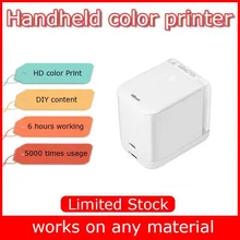 MBRUSH mobile Portable Handheld color Printer self-design tattoo photo logo pattern Color bentsai handheld inkjet Printer