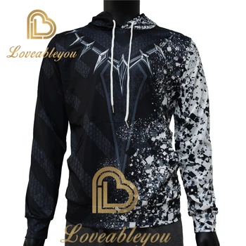 

The Avengers Cosplay Hoodies Vanishing Black Panther Unisex Hoodie Sweatshirt