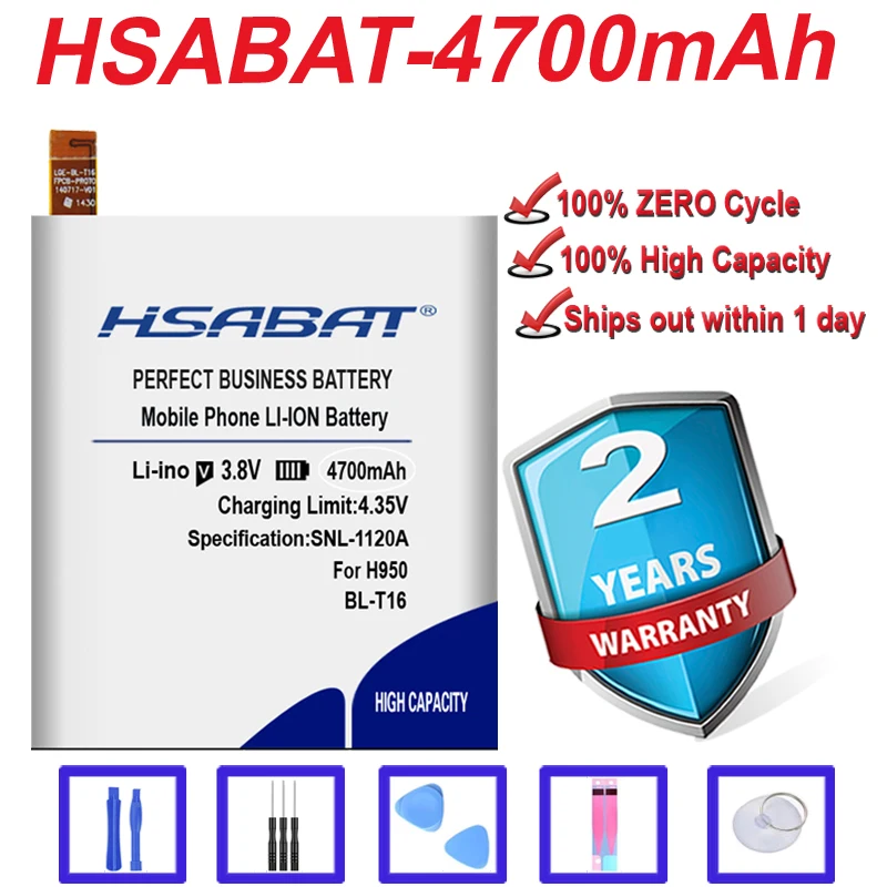 BL-T16 original HSABAT 100% новый топ-бренд для LG H955A H959 G Flex 2 Vu 4 Vu4 H950 LS996 H955 US995 аккумулятор 4700