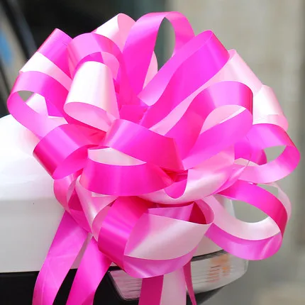 10Pcs Ribbon Pull Bows Flower Wedding Decoration Gift Wrap DIY HU 