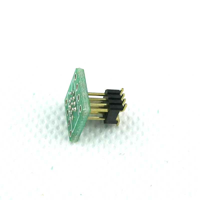 DIP8 к SOP8 адаптер SOIC8 разъем PCB 1,27 мм/2,54 мм адаптер 8pin звуковая карта обновление Конвертер доска для Op amp