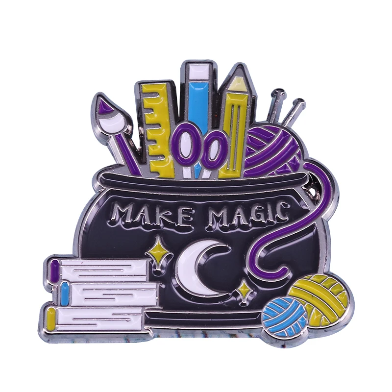 Creative Make Magic Witch Calderone Spilla Perfetta Art Teacher Flair Gift