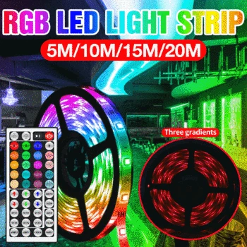 

LED Strip Light 5050 SMD Flexible Ribbon Fita DC 12V Waterproof Diode Tape LED Color TV Screen Backlight 10M 15M 20M Diode Tape