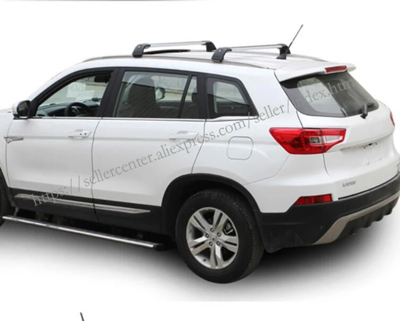 2 шт. для SKODA kodiaq- SUV кровельные брусья из алюминиевого сплава боковые брусья поперечные рельсы на крышу багажника