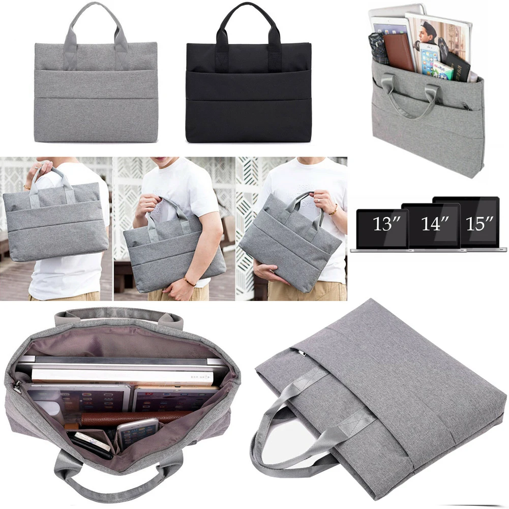 Newest Hot Business Notebook Laptop Sleeve Carry Case Bag Handbag For 13 14 15 Inch Computer Case Skin Durable Bags