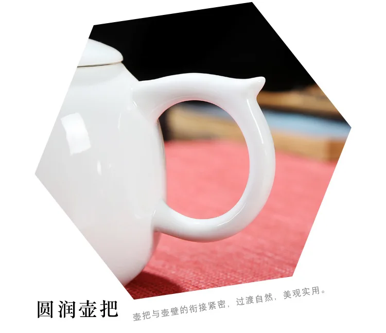 Имитация эмалированной чашки Ностальгический винтажный керамический чайный набор подарочный индивидуальный логотип сделать логотип чайный набор кунг-фу Напечатанные Слова