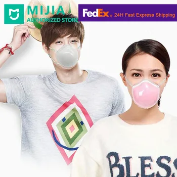 

Xiaomi Mijia Q7 Electric Face Mask Reusable Germ Protection Respirator Silicone Elastic Band HEPA Activated Carbon Filter