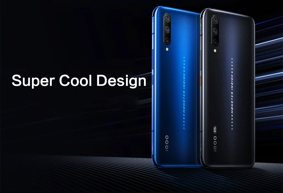 IQOOPro мобильный телефон NFC Snapdragon 855Plus 4500 мАч большой аккумулятор 44 Вт SuperCharge Samurai Черный 4D игровой смартфон