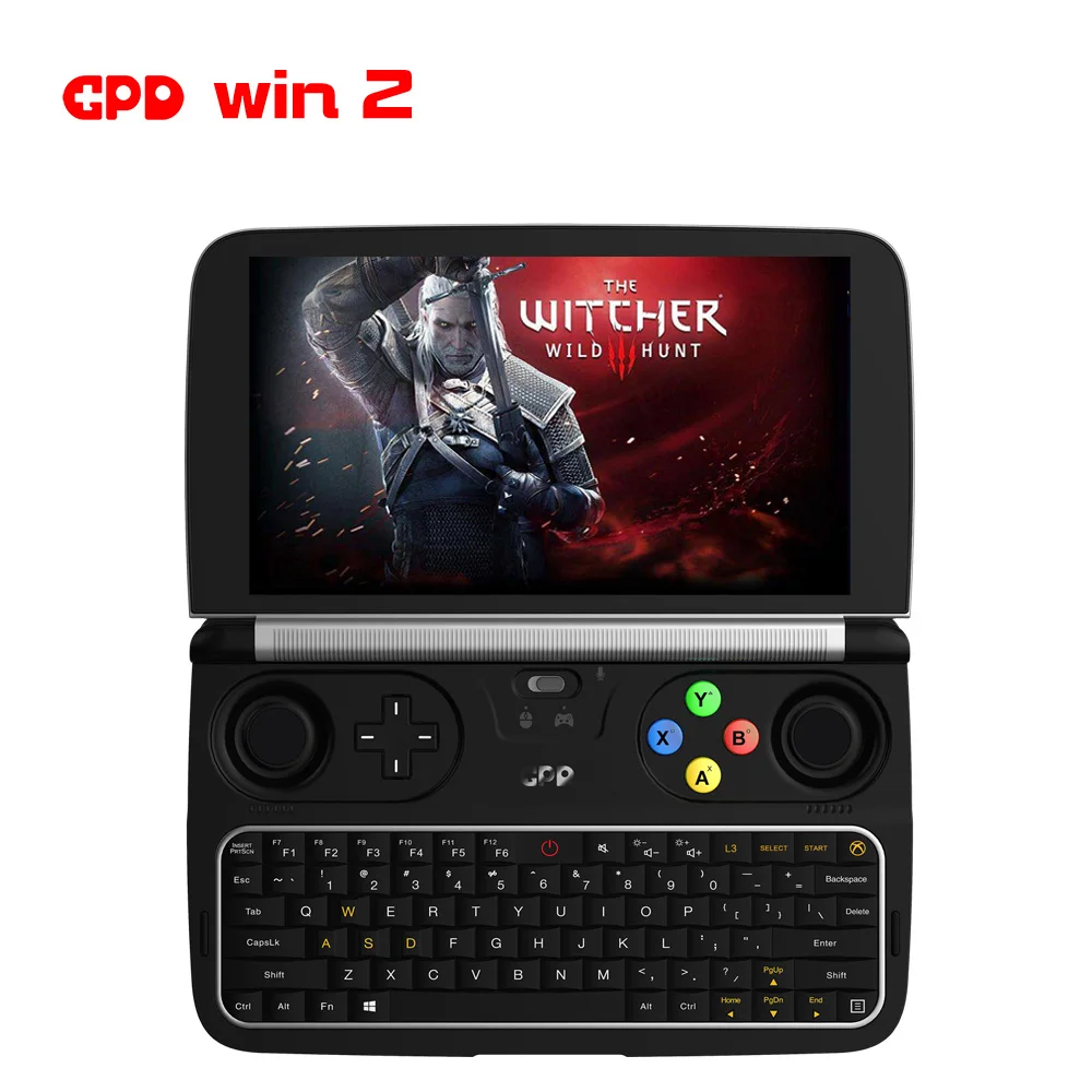 New arrival GPD WIN 2 laptop 8GB 256GB Intel m3-8100y 6 Inch Touch Screen Mini Gaming PC Laptop Notebook Windows 10 System