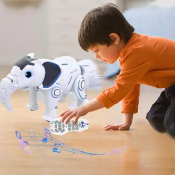 

Wireless Elephant Robot Singing Dancing Storytelling Remote Control Elephant Robot Toy Early Education Toy For Kids Boys Girls
