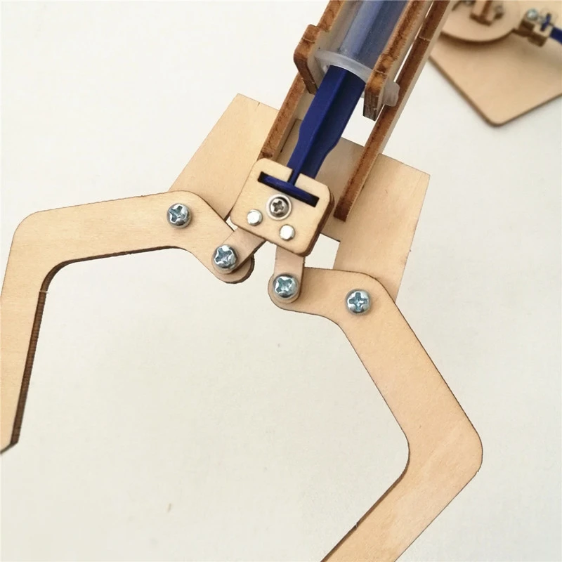 Гидравлическая механическая рукоятка Diy модели и строительные игрушки научная и образовательная модель игрушки для детей Рождественский подарок на день рождения игрушка для детей