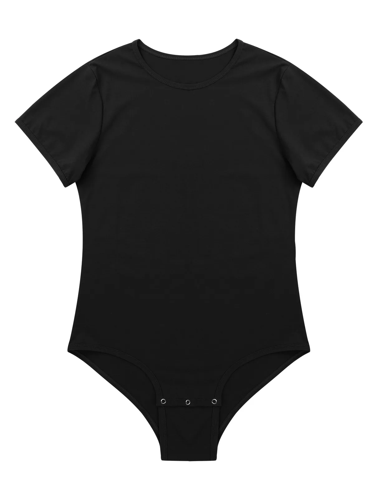 Men Bodysuits Men Short Sleeve Bodysuit One Piece Sleepwear Press Crotch Solid Leotard Lingerie Romper Pajamas Nightwear Loungewear Homewear men bodysuits men lingerie