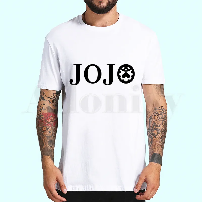 JoJo Bizarre Adventure Men's Casual Printing Men's T-shirt High-fashioned Short-sleeved Men's T-shirt Men's Shirt T Shirt