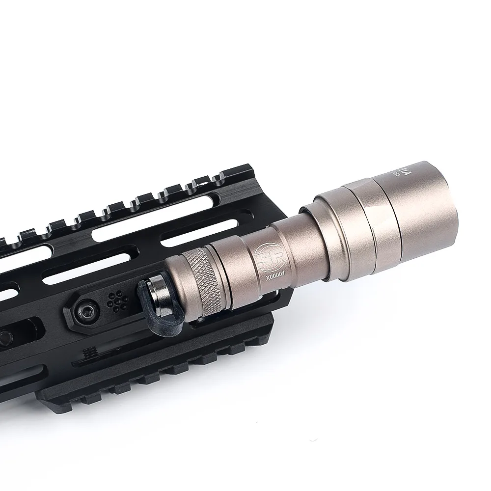 WADSN Airsoft Arisaka Стиль вспышка светильник рейку для Surefir M300 M600 M600C оружие подходит Mlok