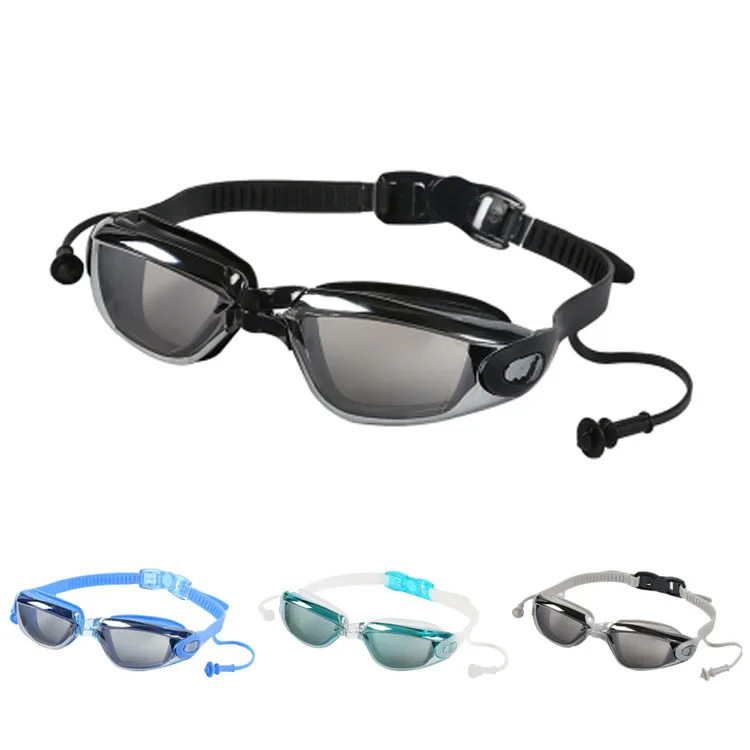 

Adult Men And Women Goggles Environmentally Friendly High-definition Anti-fog Swimming Goggles Silicone Ring Ultra-stretch Comfo