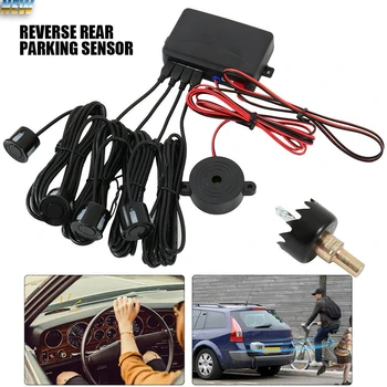 

12V portable reversing sensor 3M double-sided tape is used to install the host and buzzer reversing sensor auto parts XZ-121