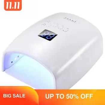 

Red Light Nail Dryer 60w 30pcs Led Heads Sensor And Wireless Battery Chargeable Nail UV Light Gel Polish Pmanicure Pedicure