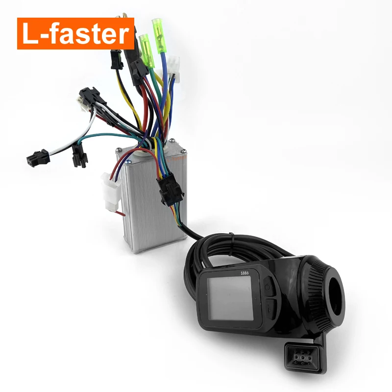 Бесщеточный контроллер L faster для электрического скутера с ЖК панелью S886|controller