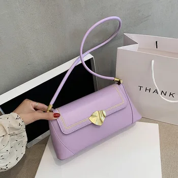 

High Quality New Summer Baguette Bags For Women 2020 Fashion Female PU Leather Shoulder Bag Designer Sac Femme Luxury Handbags